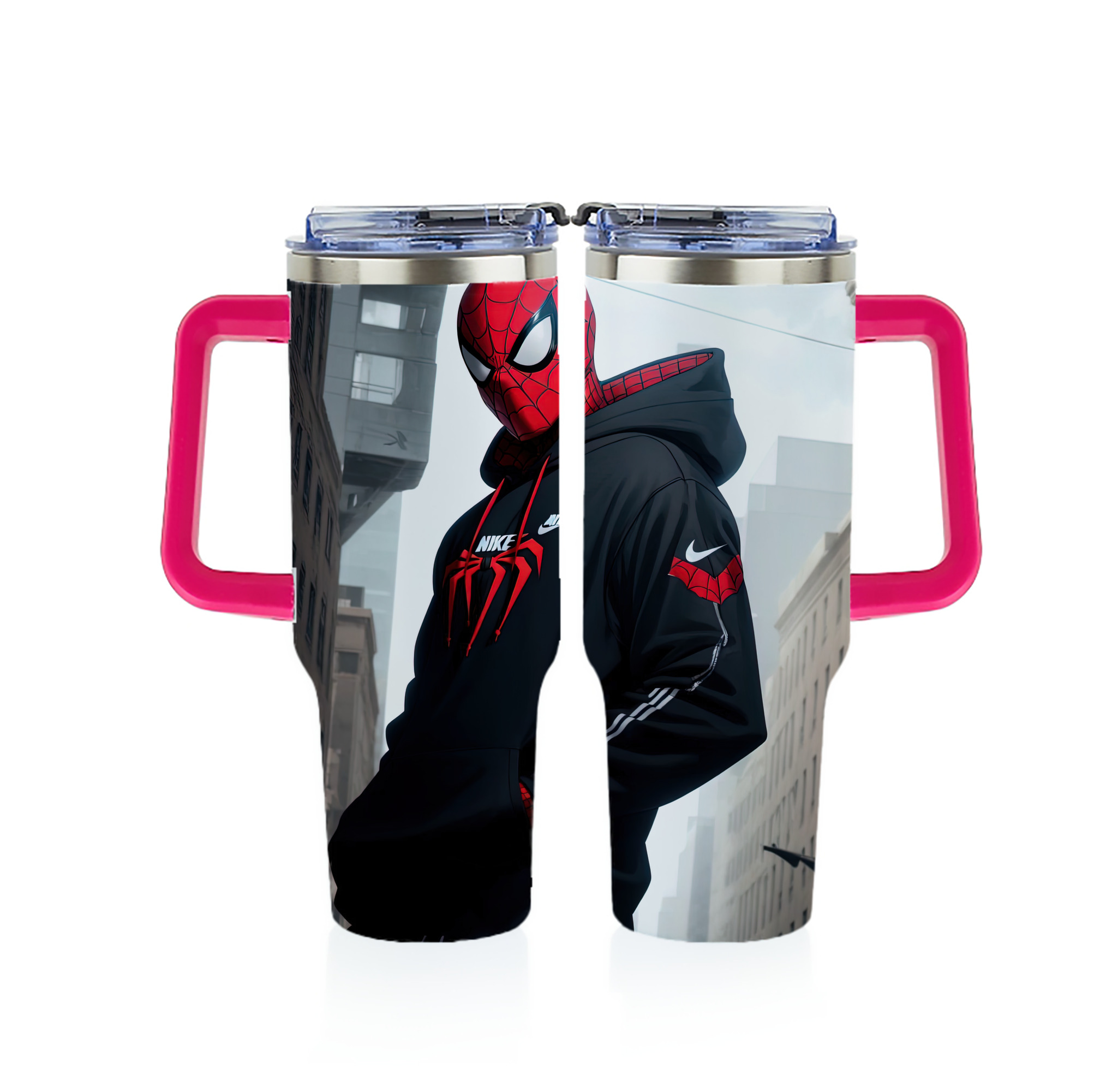 （画像用） Spider Man スパイダーマン 1200ｍLフルプリント車用タンブラー